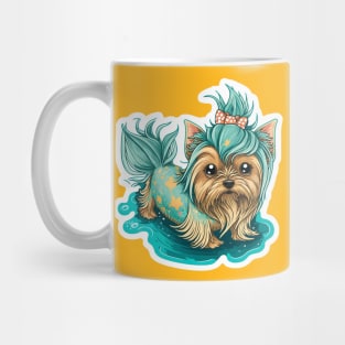 Yorkie Mermy Mug